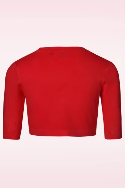 Banned Retro Hudson Bolero In Donkerrood><noscript><img width=