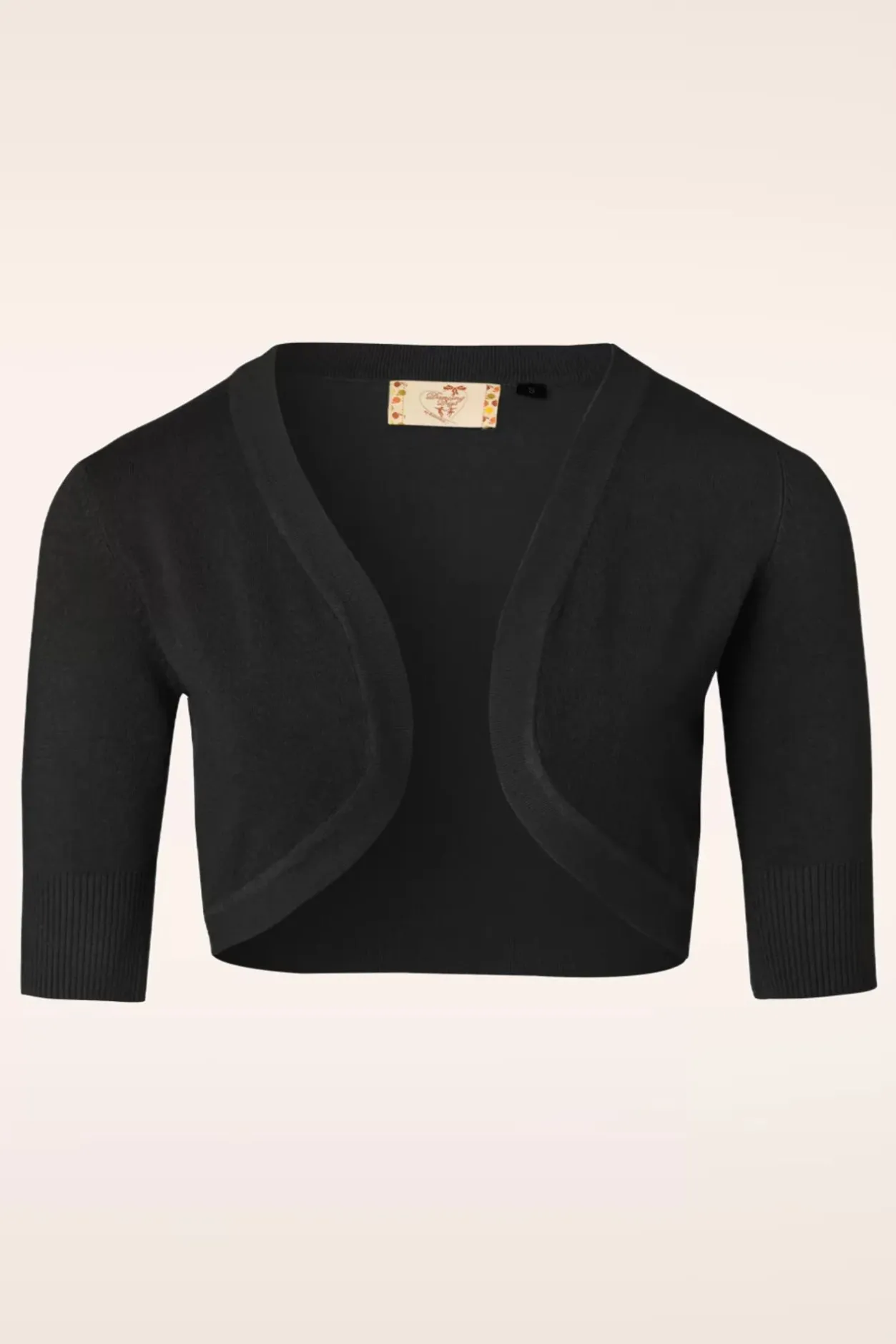 Banned Retro Hudson-Bolero In Zwart>Vrouwen Bolero's & Capes