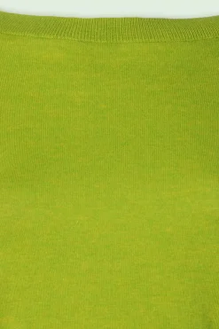 King Louie Ivy Cocoon Top In Limoen><noscript><img width=