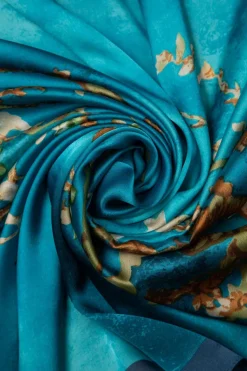 Amici Jade Sjaal In Teal><noscript><img width=