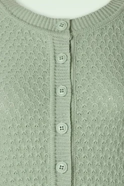 Mak Sweater Jennie Vest In Duck Egg Groen><noscript><img width=