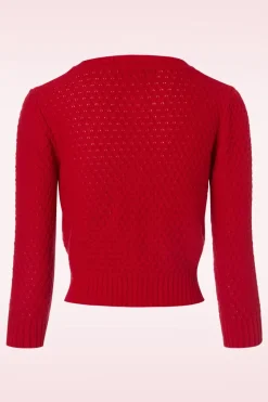 Mak Sweater Jennie Vest In Rood><noscript><img width=