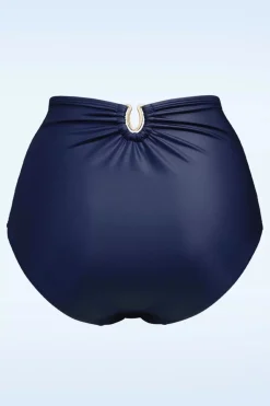 Marlies Dekkers Jet Set High Waist Bikini Broekje In Majestic Blauw>Vrouwen Bikini's