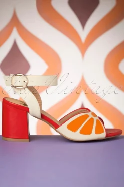 Banned Retro Juicy Rosa Lee Sandalen In Oranje>Vrouwen Sandalen