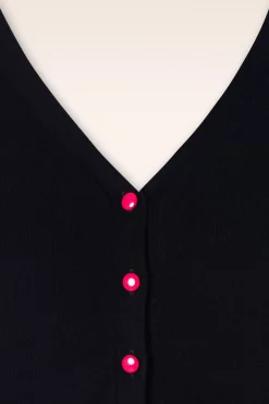 Banned Alternative Keep Em Flying Cardigan In Zwart><noscript><img width=