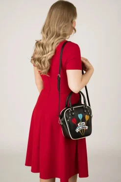 Banned Retro Keep 'Em Flying Handtas In Zwart>Vrouwen Tassen