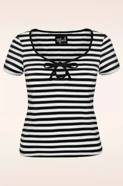 Bunny Kit Top In Zwart>Vrouwen T-Shirts