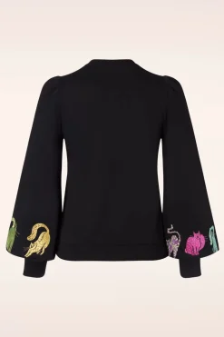 Minueto Kitty Sweatshirt In Zwart><noscript><img width=