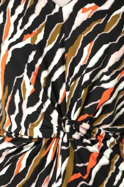 K-Design Kyra Geknoopte Maxi Jurk In Zwart><noscript><img width=