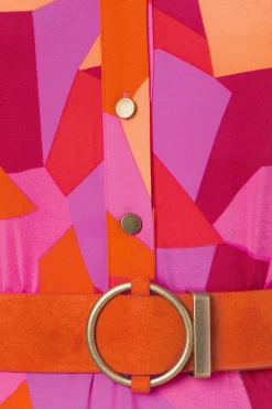 K-Design Lexie Maxi Jurk In Fuchsia><noscript><img width=