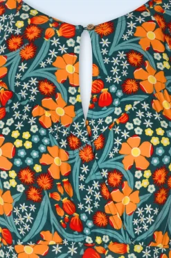 Blutsgeschwister Lightest Wings Jurk In Lovely Millefleurs><noscript><img width=