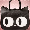 Banned Retro Lizzy De Big Eyed Cat Tas In Zwart>Vrouwen Tassen