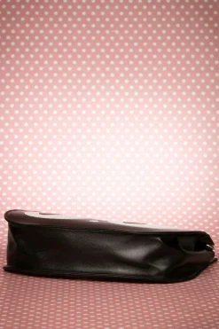 Banned Retro Lizzy De Big Eyed Cat Tas In Zwart><noscript><img width=