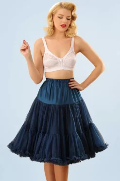 Banned Retro Lola Lifeforms Petticoat In Marineblauw>Vrouwen Petticoats