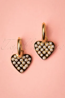 Day&Eve by Go Dutch Label Love Pearl Oorbellen In Goud>Vrouwen Sieraden