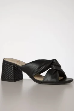 Parodi Shoes Lynn Sandalen Van Leder In Zwart><noscript><img width=