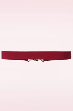 Banned Retro Macha Stretch Riem In Rood>Vrouwen Riemen
