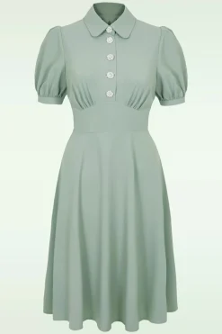 Bunny Maddy Jurk In Groen>Vrouwen Effen Jurken