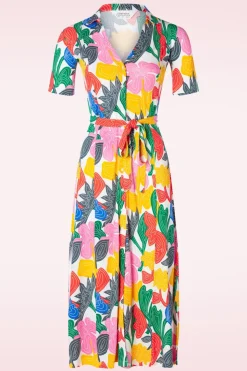 Compania Fantastica Madelyn Maxi Jurk In Multi>Vrouwen Maxi Jurken