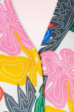 Compania Fantastica Madelyn Maxi Jurk In Multi><noscript><img width=