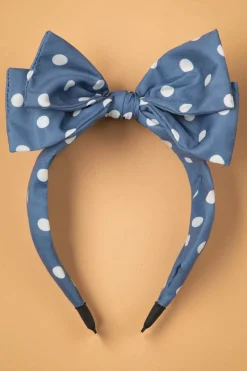 Banned Retro Magdalena Haarband In Blauw>Vrouwen Haaraccessoires