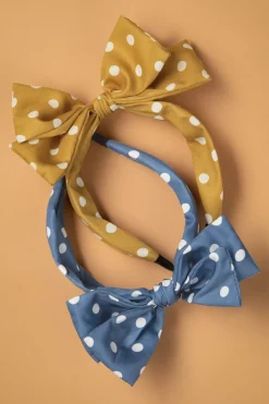 Banned Retro Magdalena Haarband In Blauw><noscript><img width=