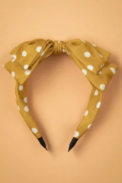 Banned Retro Magdalena Haarband In Mosterd>Vrouwen Haaraccessoires