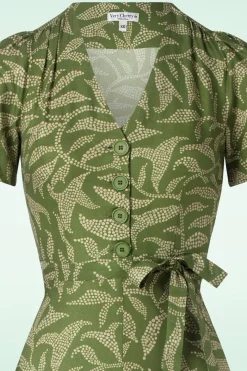 Very Cherry Magnolia Celebes Jurk In Groen><noscript><img width=