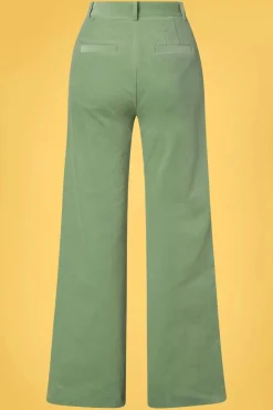 King Louie Marcie Babyrib Broek In Basilicumgroen><noscript><img width=