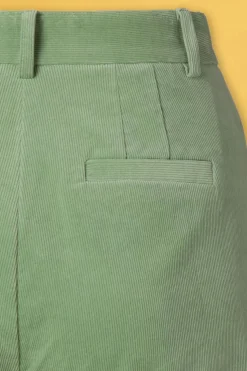 King Louie Marcie Babyrib Broek In Basilicumgroen><noscript><img width=