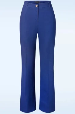 King Louie Marcie Broek Sturdy In Dazzling Blauw>Vrouwen Broeken