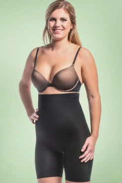 MAGIC Bodyfashion Maxi Sexy Hallo Bermuda In Zwart>Vrouwen Shapewear