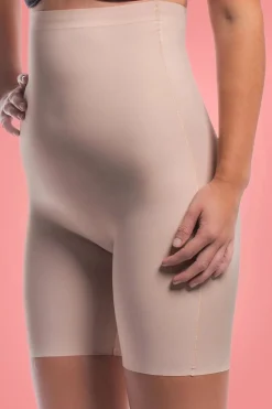 MAGIC Bodyfashion Maxi Sexy Hi Bermuda In Latte>Vrouwen Shapewear