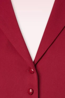 Collectif Clothing Milla Gilet In Rood><noscript><img width=