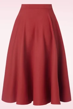 Collectif Clothing Milla Swing Rok In Rood><noscript><img width=