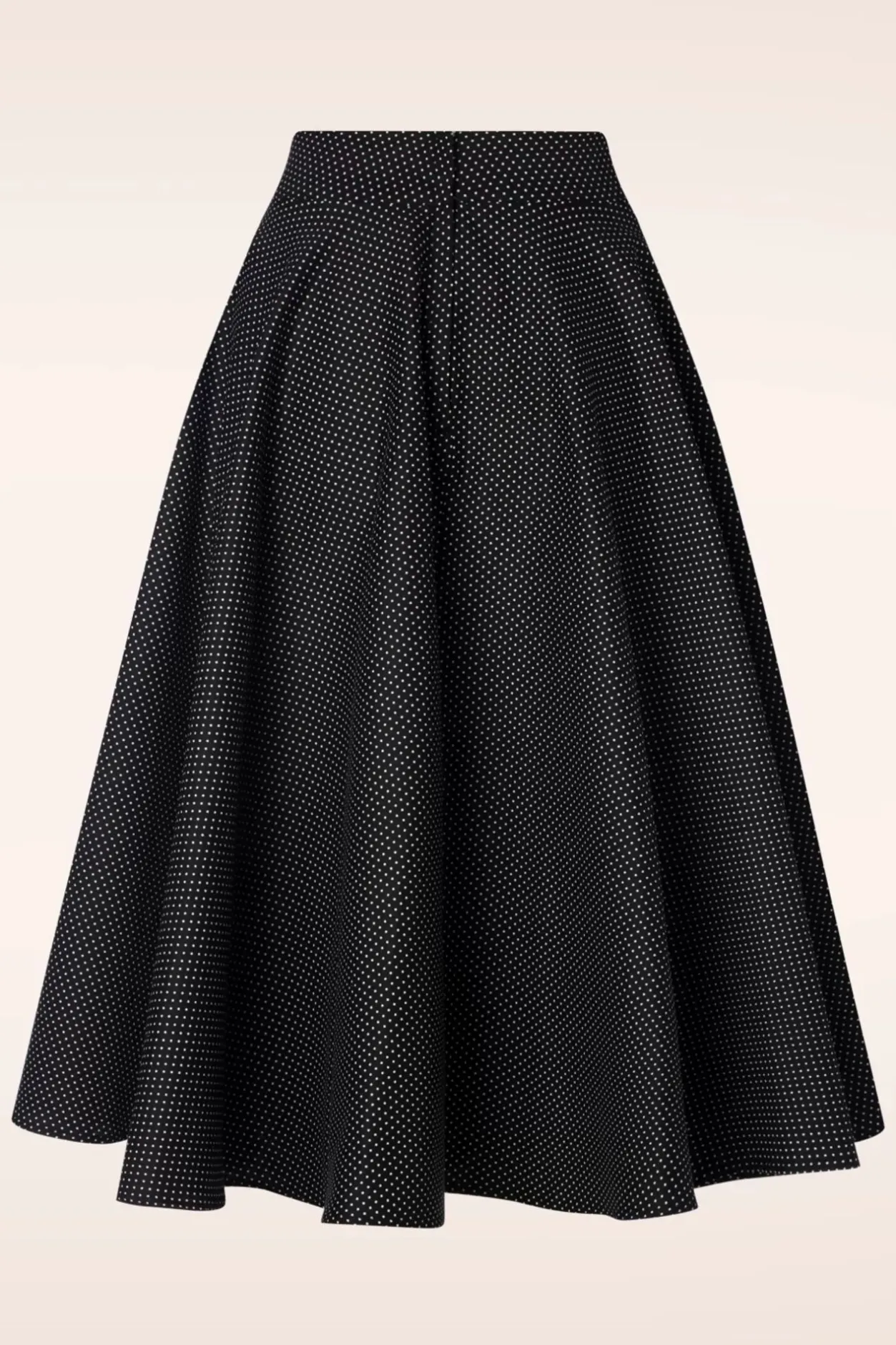 Banned Retro Mini Polka Queen Swing Rok In Zwart>Vrouwen Rokken