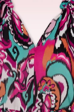 Smashed Lemon Mirna Maxi Jurk In Multi><noscript><img width=