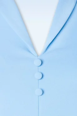 Vintage Chic for Topvintage Molly Top In Hemelsblauw><noscript><img width=