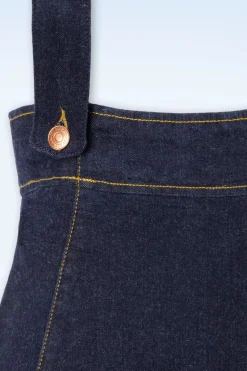 Rock-a-Booty Mona Lee Pencil Rok In Classic Denim><noscript><img width=