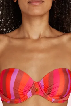 TC Beach Multiway Shiny Waves Bikinitop Multi>Vrouwen Bikini's