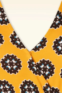 Surkana Nylah Jurk In Geel><noscript><img width=