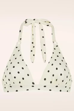 Cyell On Point Halter Bikini Top In Gebroken Wit>Vrouwen Bikini's