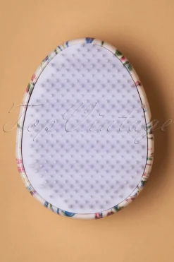 The Vintage Cosmetic Company Ontwarrende Bloemen Borstel In Ivoor>Vrouwen Haarstyling