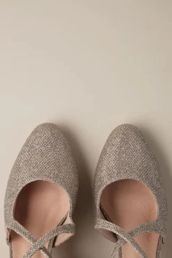Chelsea Crew Oren Glitter Pumps In Champagnegoud>Vrouwen Pumps