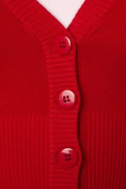 Banned Retro Overload Vest In Lippenstiftrood><noscript><img width=