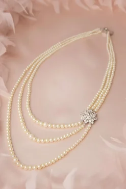 Lovely Parijs Parels Kristal Ketting>Vrouwen Sieraden