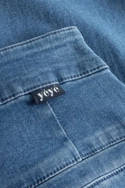 Mademoiselle Yu00e9Yu00e9 Perfect Playlist Broek In Middel Blauw><noscript><img width=