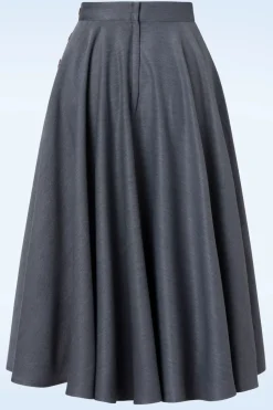 Banned Retro Polly May Swingrok In Blauw>Vrouwen Rokken