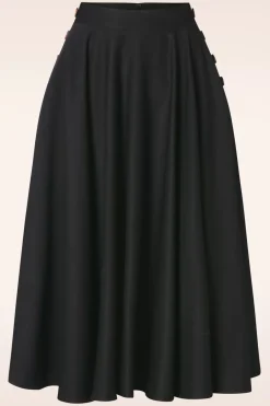 Banned Retro Polly May Swingrok In Zwart>Vrouwen Rokken