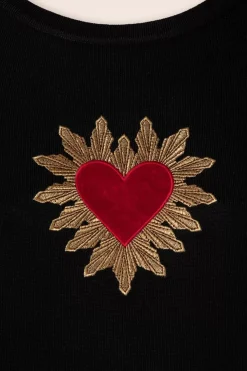 Vixen Queen Of Hearts Trui In Zwart><noscript><img width=